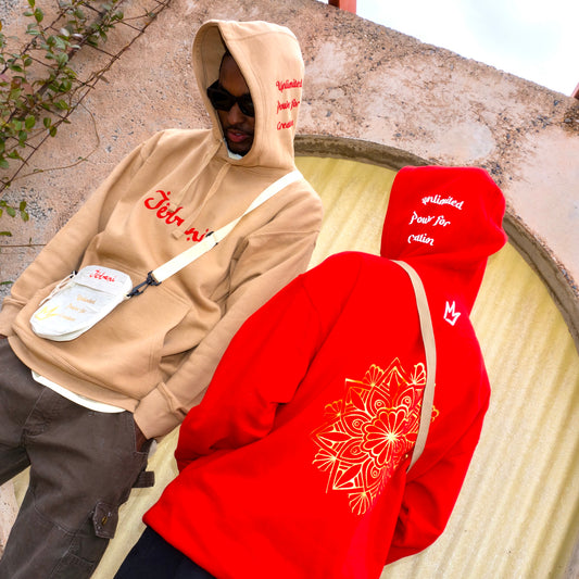 Red Mandala Pullover